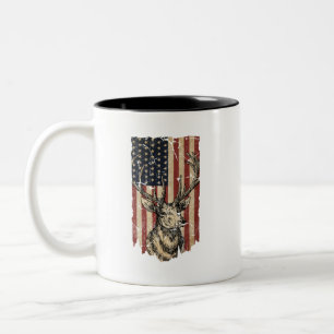 Deer Tweekleurige Koffiemok