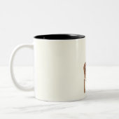 Deer Tweekleurige Koffiemok (Links)