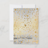 Deer Twinkle Twinkle Little Star Baby shower Bedankkaart (Achterkant)