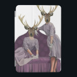 Deer Twins in Paarse jurken.jpg iPad Mini Cover<br><div class="desc">Mode en beeldmateriaal</div>
