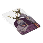 Deer Twins in Paarse jurken.jpg Magneet (Rechterzijde)