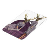 Deer Twins in Paarse jurken.jpg Magneet (Linkerzijde)