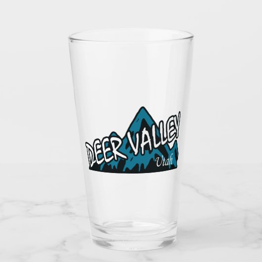 Deer Valley Mountains Glas (Voorkant)