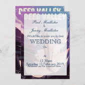 Deer Valley, Park City, Utah, Ski reisposter. Kaart (Voorkant / Achterkant)