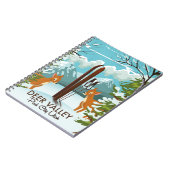 Deer Valley Park City Utah ski Reisposter Notitieboek (Linkerzijde)