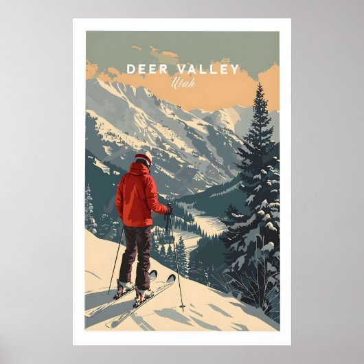 Deer Valley Print Utah 1 (Voorkant)