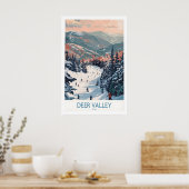 Deer Valley Reisposter - Utah 1 Poster (Keuken)