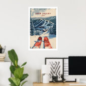 Deer Valley Ski Poster 1 (Thuiskantoor)
