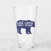 Deer Valley Utah Beer Glas (Voorkant)