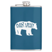 Deer Valley Utah Beer Heupfles (Voorkant)
