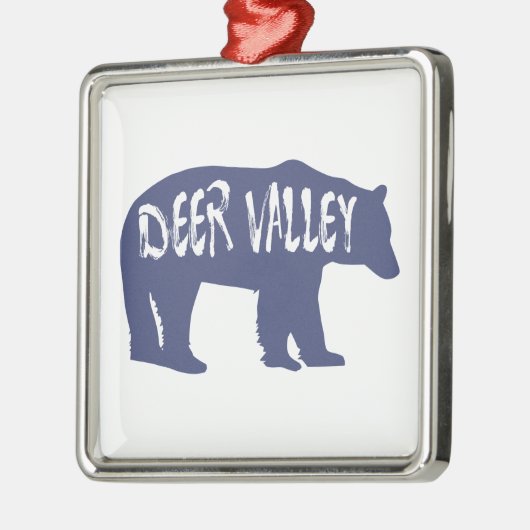 Deer Valley Utah Beer Metalen Ornament (Links)