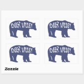 Deer Valley Utah Beer Rechthoekige Sticker (Vel)