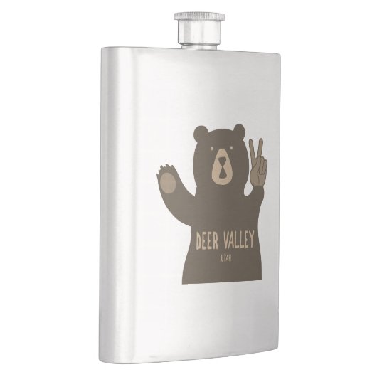 Deer Valley Utah Peace Beer Flacon (Rechts)