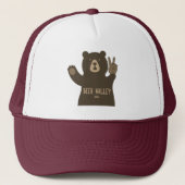 Deer Valley Utah Peace Beer Trucker Pet (Voorkant)