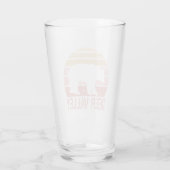 Deer Valley Utah Retro Beer Glas (Achterkant)