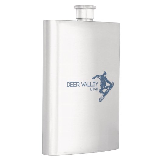 Deer Valley Utah Snowboarder Flacon (Rechts)