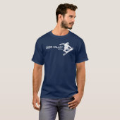 Deer Valley Utah Snowboarder T-shirt (Voorkant volledig)