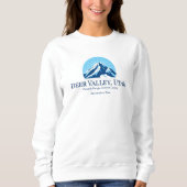Deer Valley Utah Wasatch skigebied outfit Trui (Voorkant)