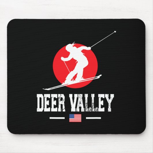 Deer Valley Verenigde Staten Skigebied Rocky Mount Muismat (Voorkant)