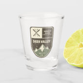 Deer Valley Wasatch Range Park Shot Glas (Voorkant)