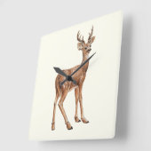 Deer Vierkante Klok (Hoek)