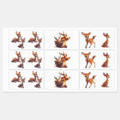Deer Vinyl Sticker (Vel)