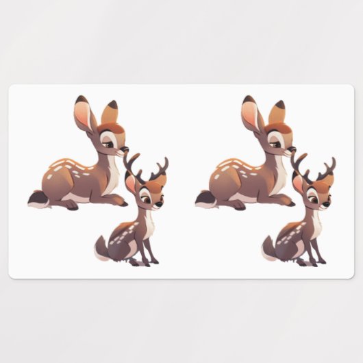 Deer Vinyl Sticker (Design 1)