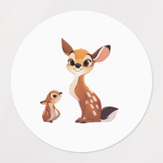 Deer Vinyl Sticker (Design 2)