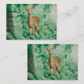 Deer Visitekaartje (Voorkant / Achterkant)