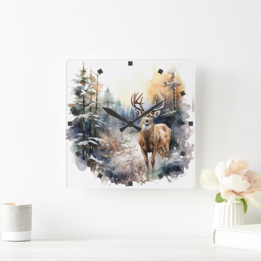 Deer Wall klok (Huis)