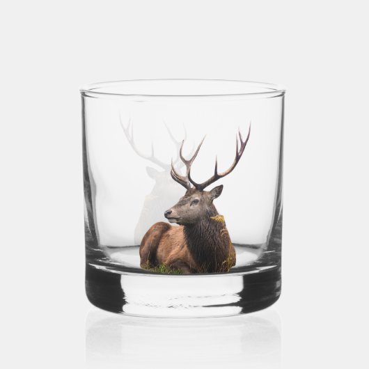 Deer Whisky Glas (Voorkant)