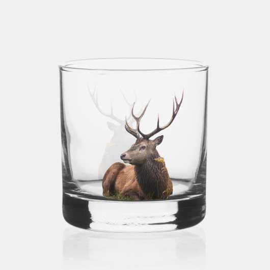 Deer Whisky Glas (Achterkant)