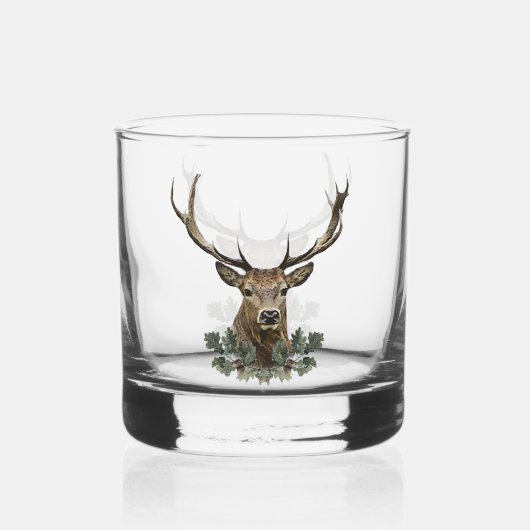 Deer Whisky Glas (Voorkant)