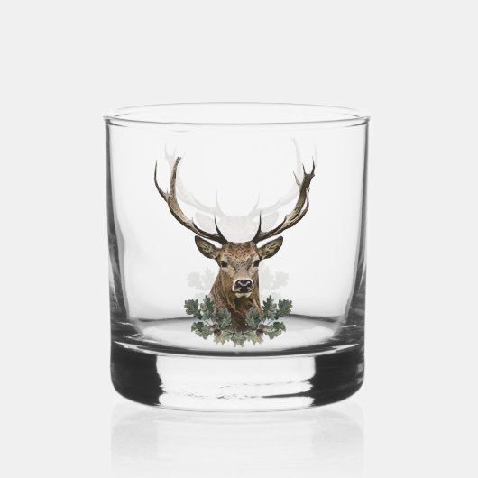 Deer Whisky Glas (Achterkant)