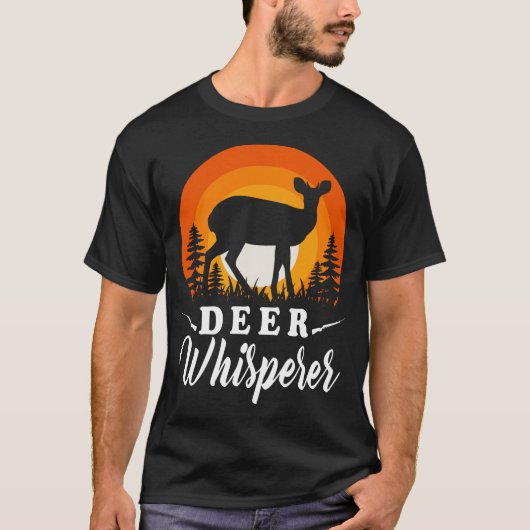 Deer Whisperer Deer Hunting T-shirt (Voorkant)