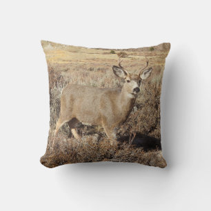 Deer, wilde dieren, bok, kussen weggooien