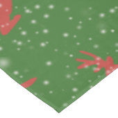 Deer Winter Holidays Baby Jersey Bodysuit Tafelkleed (Gekanteld)