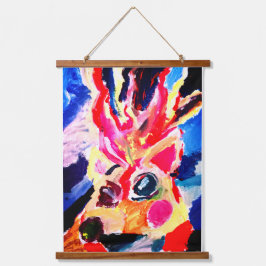 Deer winter joy hangend wandkleed