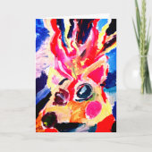 Deer winter joy kaart (Voorkant)