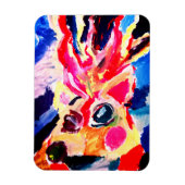 Deer winter joy magneet (Verticaal)