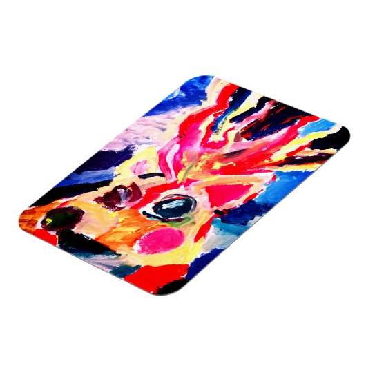 Deer winter joy magneet (Linkerzijde)