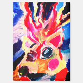 Deer winter joy magneet (Voorkant)