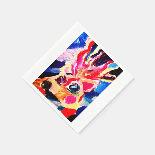 Deer winter joy servet (Hoek)