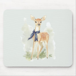 Deer with Blue Bow Muismat