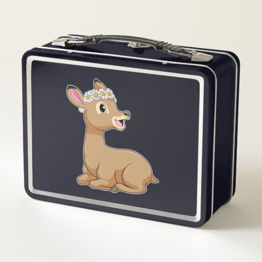 Deer with Daisy Flower (Achterkant)