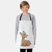 Deer with Daisy Flower Schort (Gedragen)