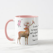 Deer with Flower Crown Psalm 18:33 Mok (Links)