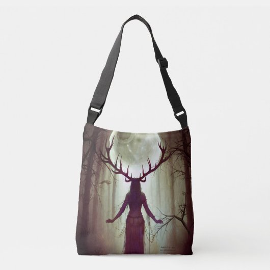 Deer Woman Crossbody Tas (Voorkant)