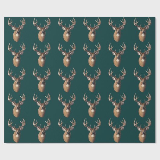 Deer Wrapping Paper Cadeaupapier (Vlak)