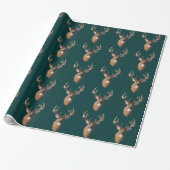 Deer Wrapping Paper Cadeaupapier (Uitgerold)